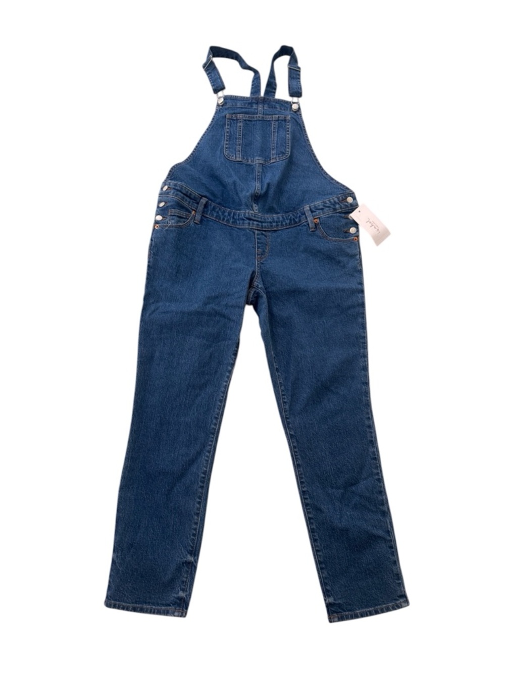 Isabel Maternity by Ingrid & Isabel Dark Blue Denim Maternity Overalls